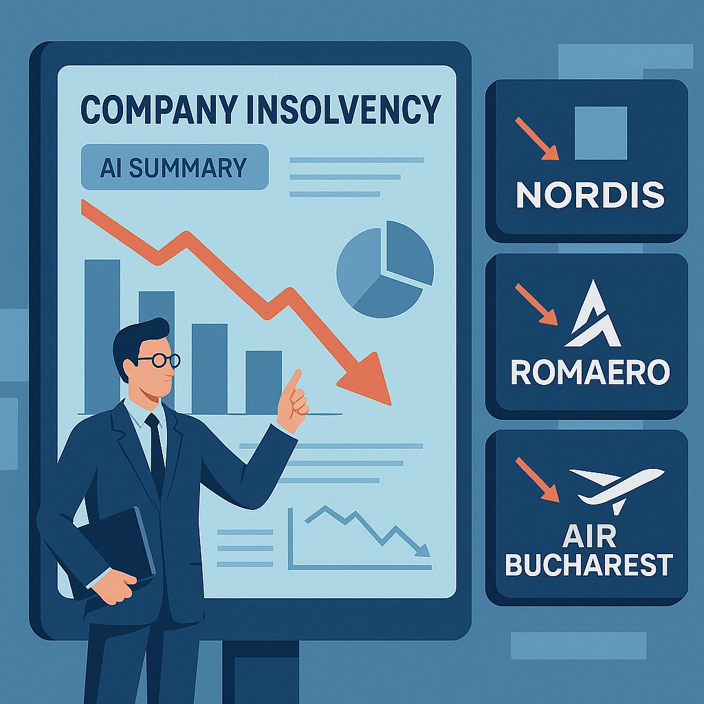 Companii din România care au trecut prin insolvență în 2024‑2025 și lecții pentru antreprenori